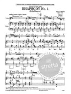 Béla Bartók: Rhapsody No.1 (noty na klavír)
