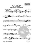 Béla Bartók: Rhapsodie Nr. 1 (noty na violoncello, klavír)