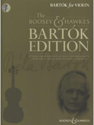 Béla Bartók for Violin (noty na housle, klavír)(+audio)