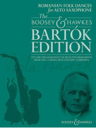 Béla Bartók: Romanian Folk Dances (noty na altsaxofon, klavír)