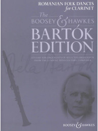 Béla Bartók: Romanian Folk Dances (noty na klarinet, klavír)