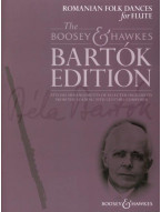 Béla Bartók: Romanian Folk Dances (noty na příčnou flétnu, klavír)