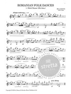 Béla Bartók: Romanian Folk Dances (noty na příčnou flétnu, klavír)