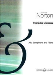 Christopher Norton: Improvise Microjazz (noty na altsaxofon, klavír)