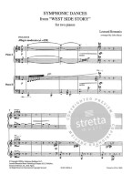 Leonard Bernstein: Symphonic Dances From West Side Story (noty na čtyřruční klavír)