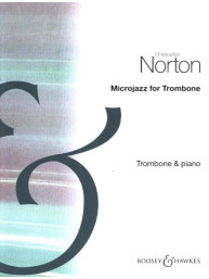 Christopher Norton: Microjazz For Trombone (noty na pozoun, klavír)