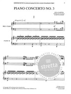 Béla Bartók: Piano Concerto No.3 (noty na čtyřruční klavír)
