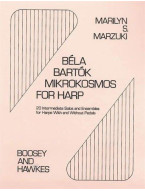 Béla Bartók: Mikrokosmos (noty na harfu)