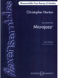 Christopher Norton: 4 Pieces From Microjazz (noty pro flexibilní soubor, party, partitura)