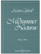 Aaron Copland: Midsummer Nocturne (noty na klavír)