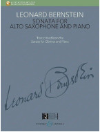 Leonard Bernstein: Sonata (noty na altsaxofon, klavír)(+audio)