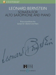 Leonard Bernstein: Sonata (noty na altsaxofon, klavír)(+audio)