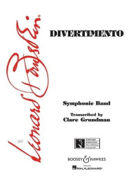 Leonard Bernstein: Divertimento (noty pro symfonický orchestr, party, partitura)