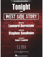 Leonard Bernstein: Tonight from West Side Story (noty pro smyčcový orchestr, party, partitura)