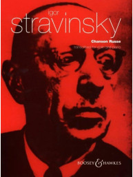Igor Stravinskij: Chanson Russe (noty na housle, klavír)