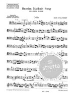 Igor Stravinskij: Russian Maiden'S Song  (noty na violoncello, klavír)