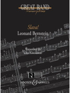 Leonard Bernstein: Slava! (noty pro koncertní orchestr, party, partitura)