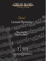 Leonard Bernstein: Slava! (noty pro koncertní orchestr, party, partitura)
