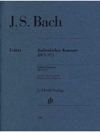 Johann Sebastian Bach: Italian Concerto BWV 971 without Fingering (noty na klavír)