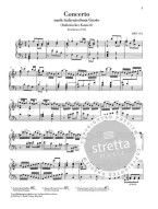 Johann Sebastian Bach: Italian Concerto BWV 971 without Fingering (noty na klavír)