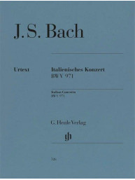 Johann Sebastian Bach: Italian Concerto BWV 971 (noty na klavír)
