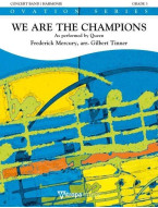 Queen: We Are The Champions (noty pro koncertní orchestr, party, partitura)
