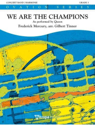 Queen: We Are The Champions (noty pro koncertní orchestr, party, partitura)