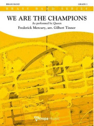 Queen: We Are The Champions (noty pro dechový žesťový orchestr, party, partitura)