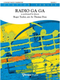 Queen: Radio Ga Ga (noty pro koncertní orchestr, party, partitura)