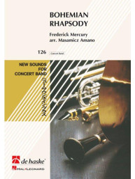 Queen: Bohemian Rhapsody (noty, koncertní orchestr, party, partitura)