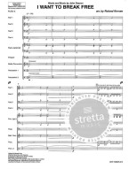 Queen: I Want To Break Free (noty pro čtyřčlenný flexibilní orchestr, party, partitura)