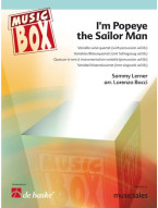 I'm Popeye the Sailor Man / Já jsem Pepek Námořník (noty pro čtyřčlenný variabilní orchestr, party, partitura)