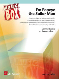 I'm Popeye the Sailor Man / Já jsem Pepek Námořník (noty pro čtyřčlenný variabilní orchestr, party, partitura)
