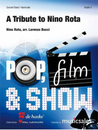 A Tribute to Nino Rota (noty pro žesťový dechový orchestr, party, partitura)