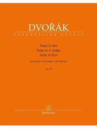 Antonín Dvořák: Suite in A Major Op. 98 (noty na klavír)