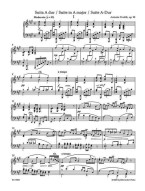 Antonín Dvořák: Suite in A Major Op. 98 (noty na klavír)