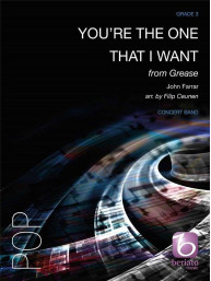 You're The One That I Want from Grease (noty pro žesťový dechový orchestr, party, partitura)