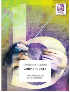 Mikis Theodorakis: Zorba The Greek / Řek Zorba (noty pro žesťový dechový orchestr, party, partitura)