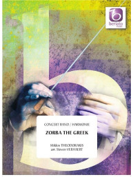 Mikis Theodorakis: Zorba The Greek / Řek Zorba (noty pro žesťový dechový orchestr, party, partitura)