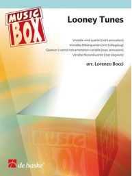 Looney Tunes (noty pro čtyřčlenný flexibilní orchestr, party, partitura)