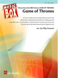 Ramin Djawadi: Game of Thrones Theme (noty pro čtyřčlenný flexibilní orchestr, party, partitura)