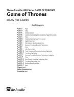 Ramin Djawadi: Game of Thrones Theme (noty pro čtyřčlenný flexibilní orchestr, party, partitura)