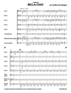 Bella Ciao (noty pro pětičlenný flexibilní orchestr, party, partitura)