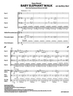 Henry Mancini: Baby Elephant Walk (noty pro čtyřčlenný flexibilní orchestr, party, partitura)