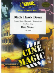 Hans Zimmer: Black Hawk Down (noty pro koncertní orchestr, party, partitura)