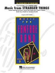 Music from Stranger Things (noty pro fanfárový orchestr, party, partitura)