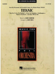 James Horner: Titanic (noty pro symfonický orchestr, party, partitura)