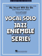 James Horner: My Heart Will Go On (noty pro jazzový orchestr, zpěv, party, partitura)
