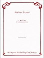 Barbara Strozzi: L' Astratto (noty na klavír, zpěv)