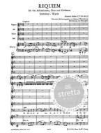 Antonio Salieri: Requiem in C minor - SATB (noty na sborový zpěv, klavír)